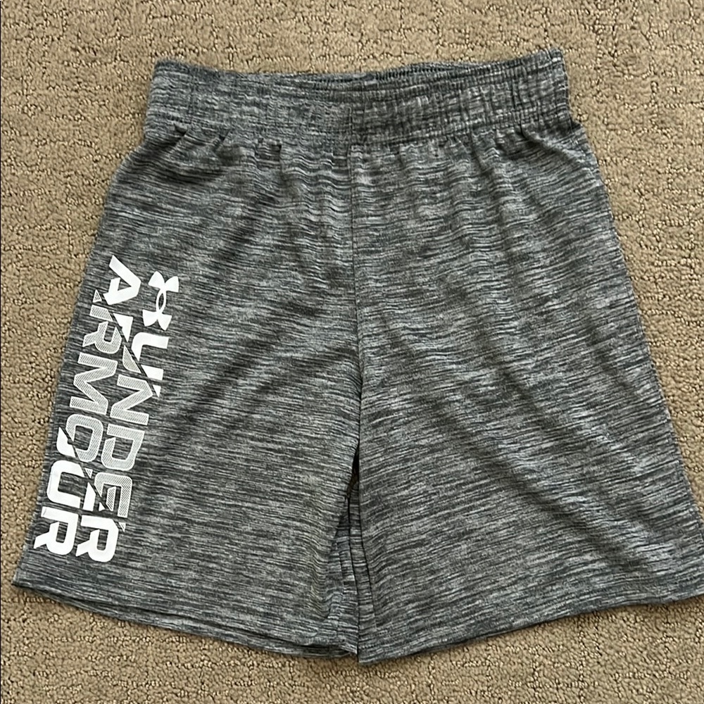 Under Armour Kids' Gray Athletic Shorts